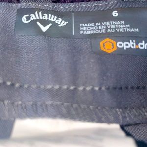 Callaway. Golf shorts
